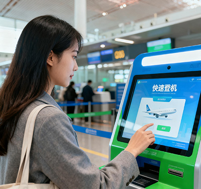 自助登记录，省心不用候